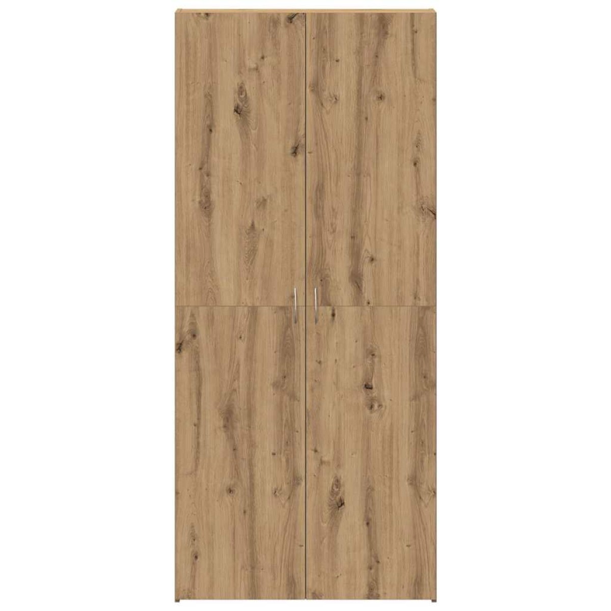 vidaXL Ντουλάπα Παπουτσιών 80 x 35.5 x 180 εκ Επεξεργασμένο Ξύλο Καφέ