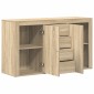 vidaXL Πλαϊνό γραφείο Δρύς Sonoma 120 x 36 x 69 εκ Επεξεργασμένο Ξύλο