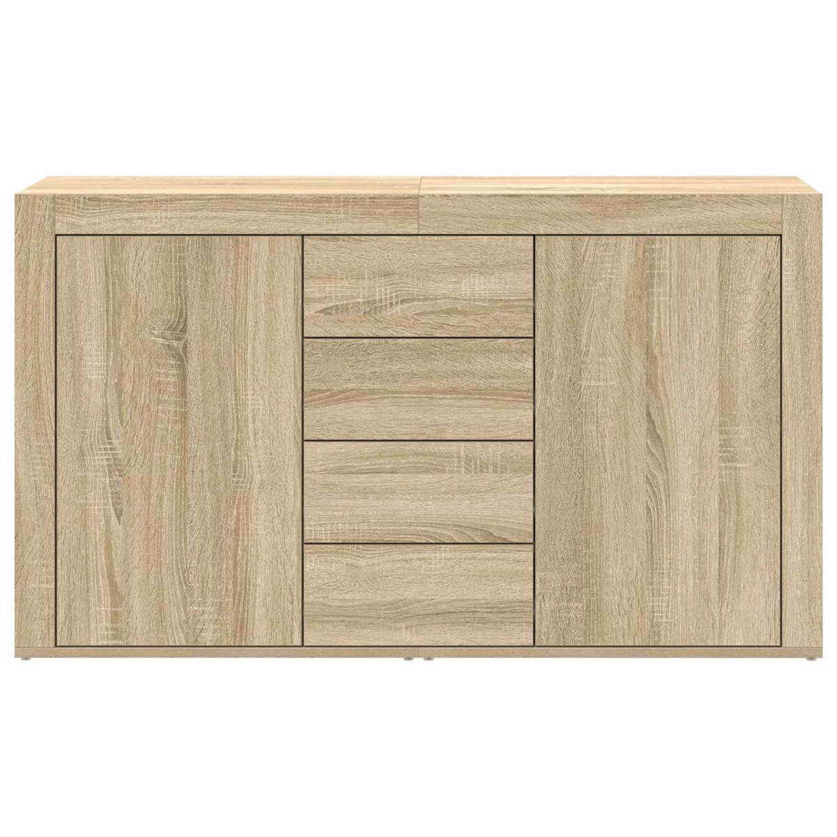 vidaXL Πλαϊνό γραφείο Δρύς Sonoma 120 x 36 x 69 εκ Επεξεργασμένο Ξύλο