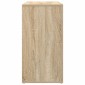 vidaXL Πλαϊνό γραφείο Δρύς Sonoma 120 x 36 x 69 εκ Επεξεργασμένο Ξύλο