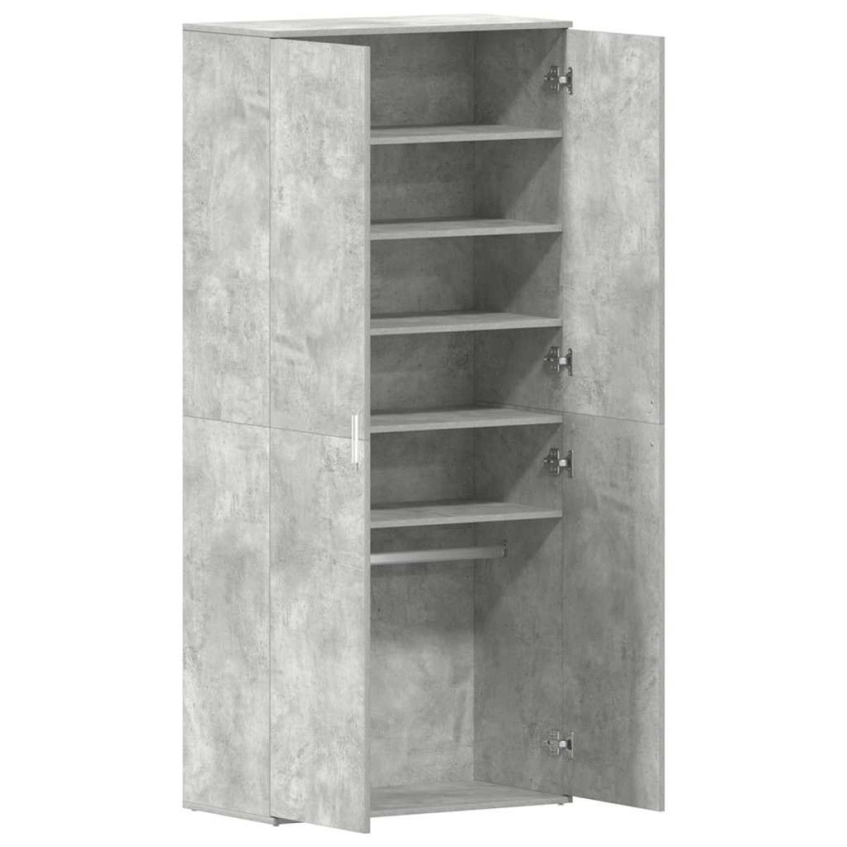 vidaXL Ντουλάπα Παπουτσιών 80 x 39 x 178 εκ Επεξεργασμένο Ξύλο