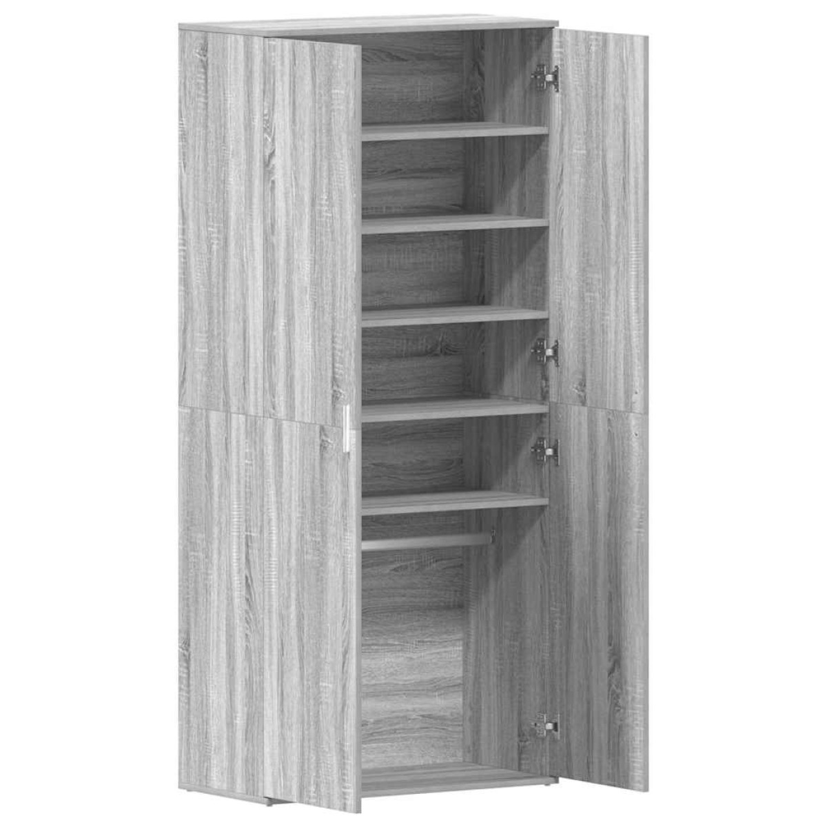 vidaXL Ντουλάπα Παπουτσιών 80 x 39 x 178 εκ Επεξεργασμένο Ξύλο