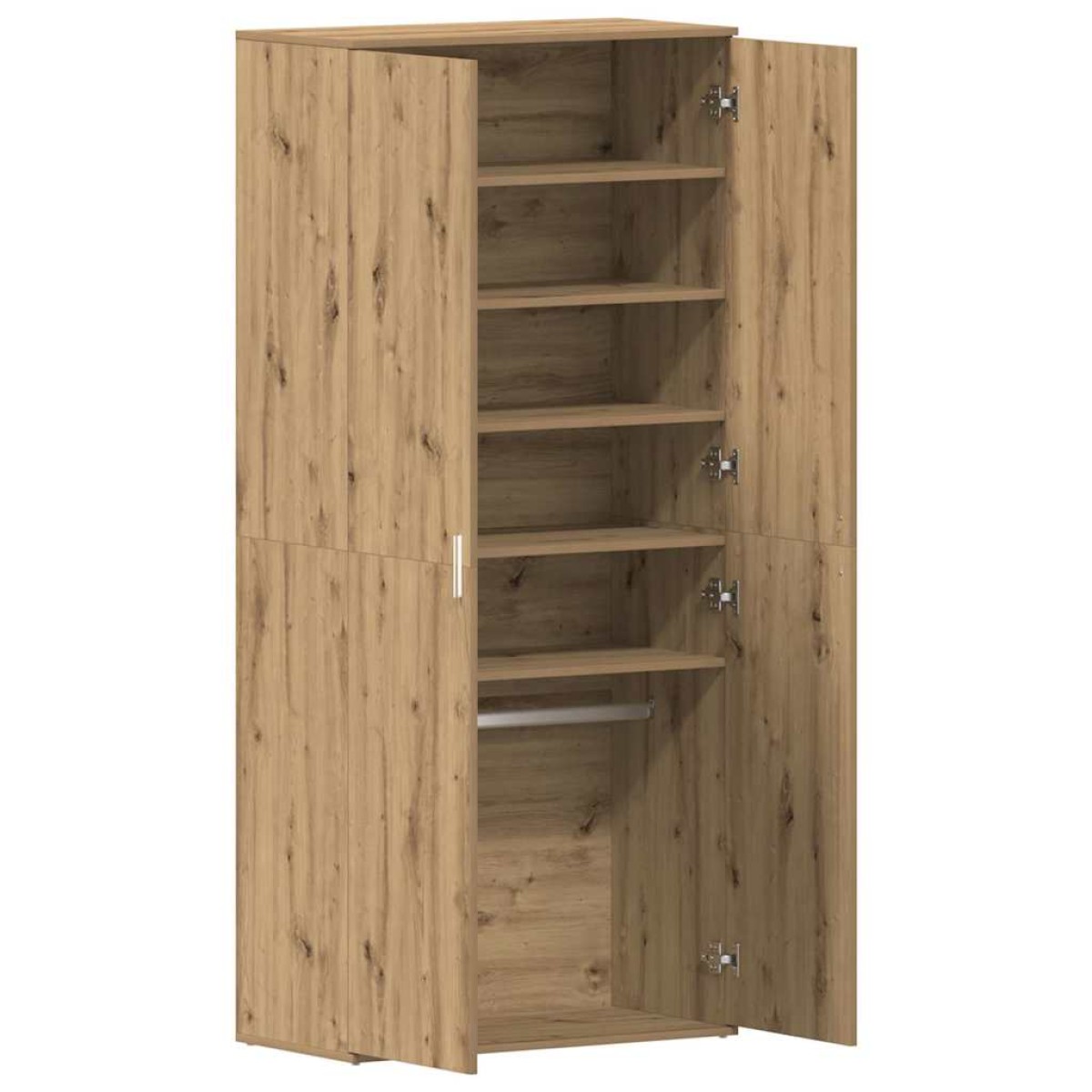 vidaXL Ντουλάπα Παπουτσιών 80 x 39 x 178 εκ Επεξεργασμένο Ξύλο