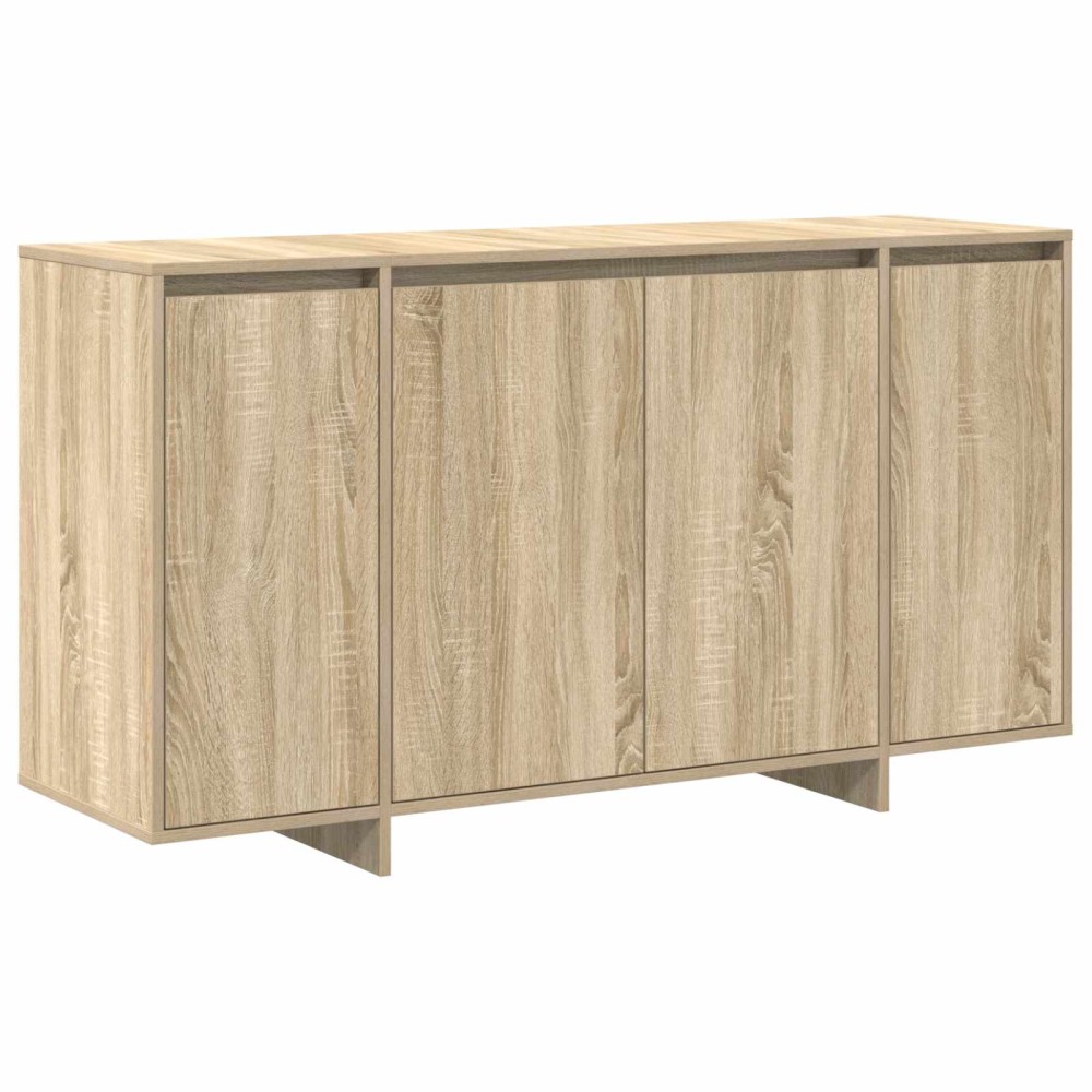 vidaXL Πλαϊνό γραφείο Δρύς Sonoma 135 x 41 x 75 εκ Επεξεργασμένο Ξύλο