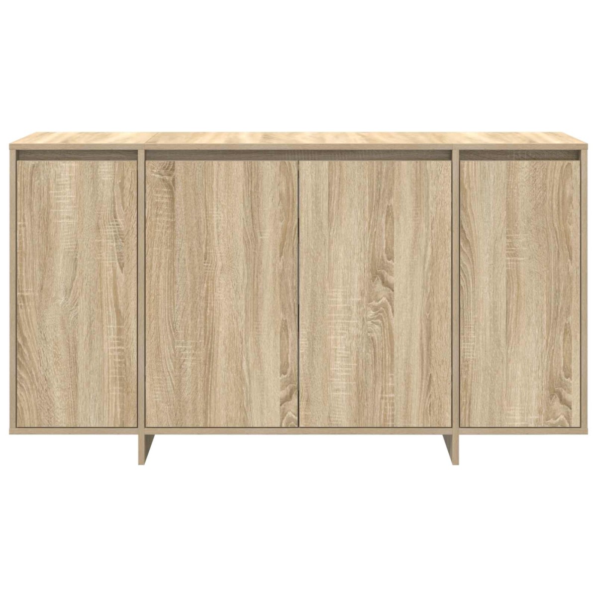 vidaXL Πλαϊνό γραφείο Δρύς Sonoma 135 x 41 x 75 εκ Επεξεργασμένο Ξύλο