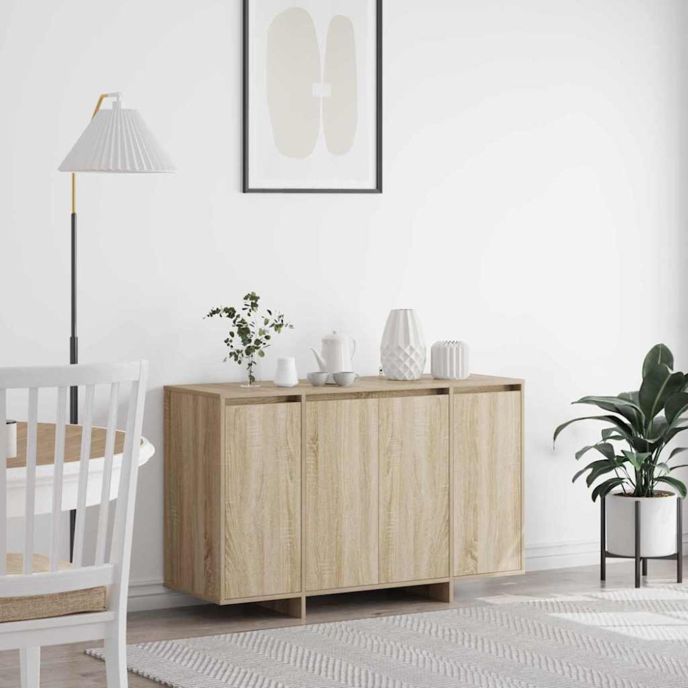 vidaXL Πλαϊνό γραφείο Δρύς Sonoma 120 x 41 x 75 εκ. Επεξεργασμένο Ξύλο