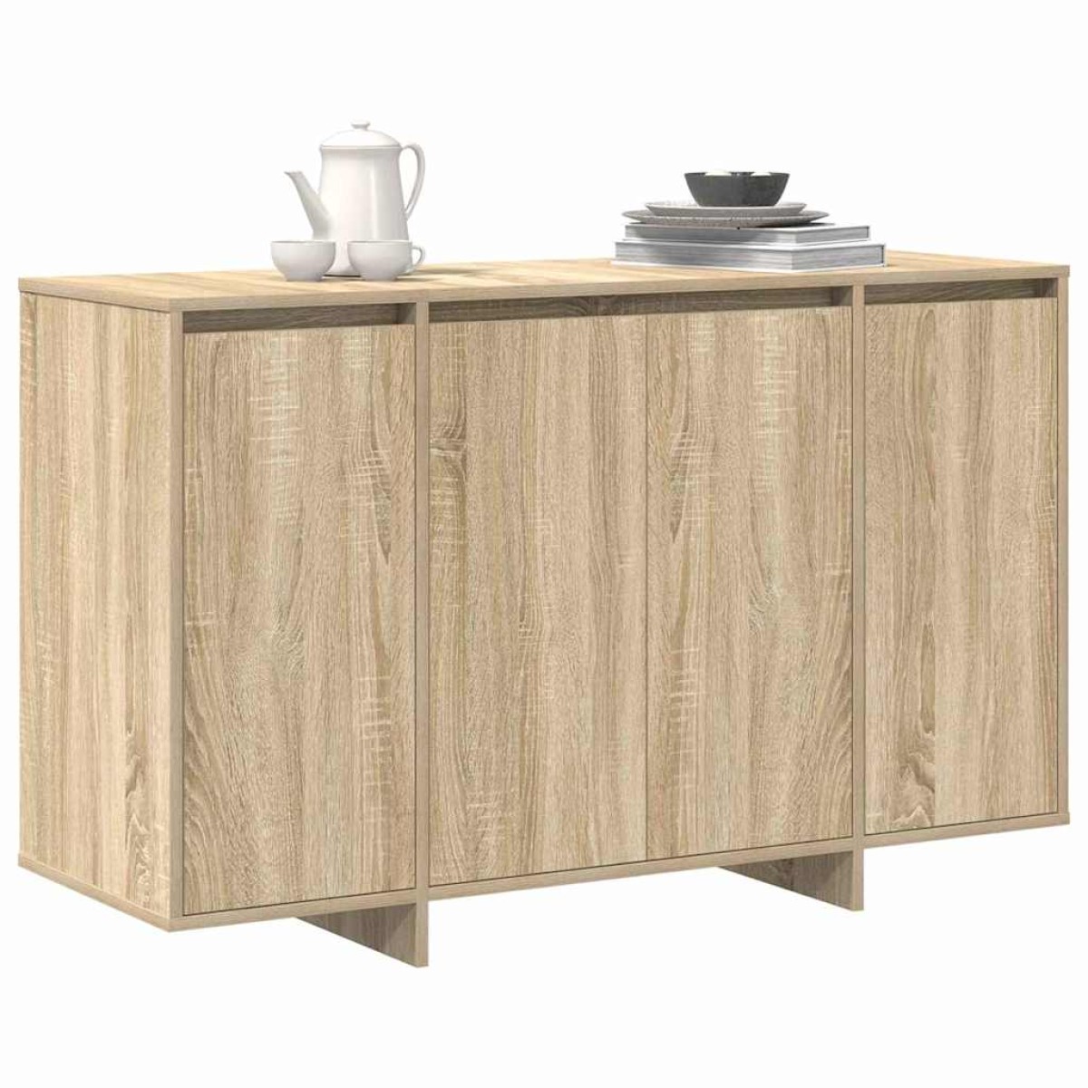 vidaXL Πλαϊνό γραφείο Δρύς Sonoma 120 x 41 x 75 εκ. Επεξεργασμένο Ξύλο