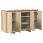 vidaXL Πλαϊνό γραφείο Δρύς Sonoma 120 x 41 x 75 εκ. Επεξεργασμένο Ξύλο