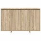 vidaXL Πλαϊνό γραφείο Δρύς Sonoma 120 x 41 x 75 εκ. Επεξεργασμένο Ξύλο