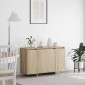 vidaXL Πλαϊνό γραφείο Δρύς Sonoma 120 x 41 x 75 εκ. Επεξεργασμένο Ξύλο