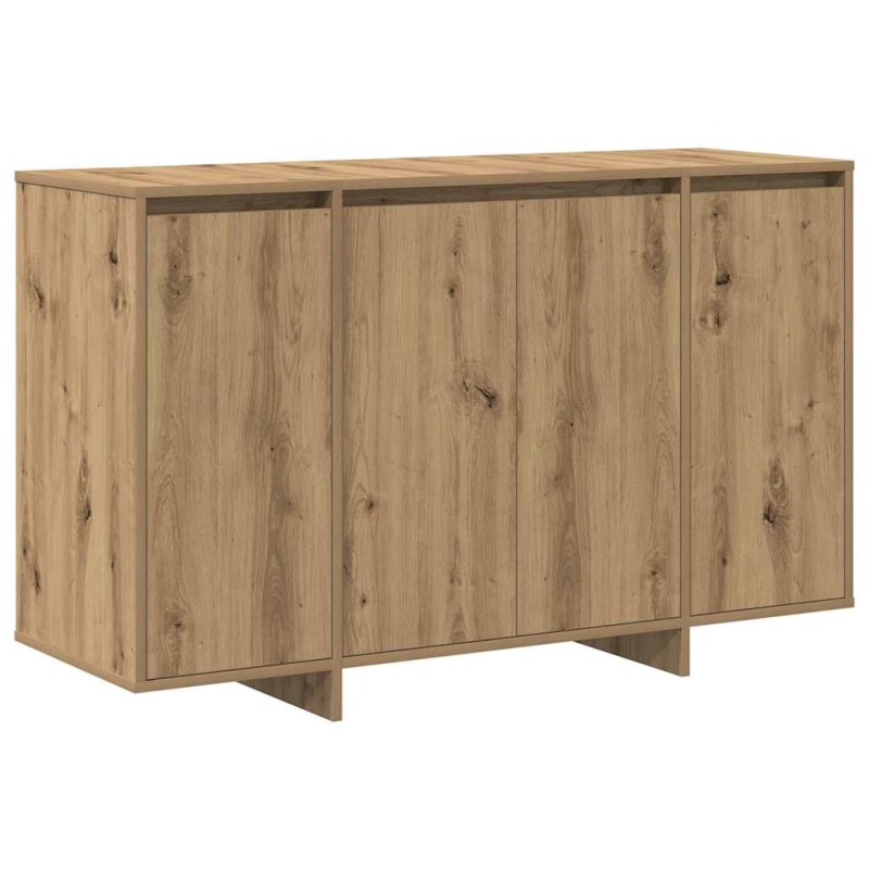 vidaXL Πλαϊνό γραφείο Artisan Oak 120 x 41 x 75 εκ. Επεξεργασμένο Ξύλο