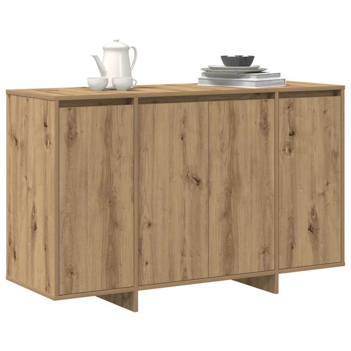 vidaXL Πλαϊνό γραφείο Artisan Oak 120 x 41 x 75 εκ. Επεξεργασμένο Ξύλο