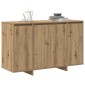 vidaXL Πλαϊνό γραφείο Artisan Oak 120 x 41 x 75 εκ. Επεξεργασμένο Ξύλο