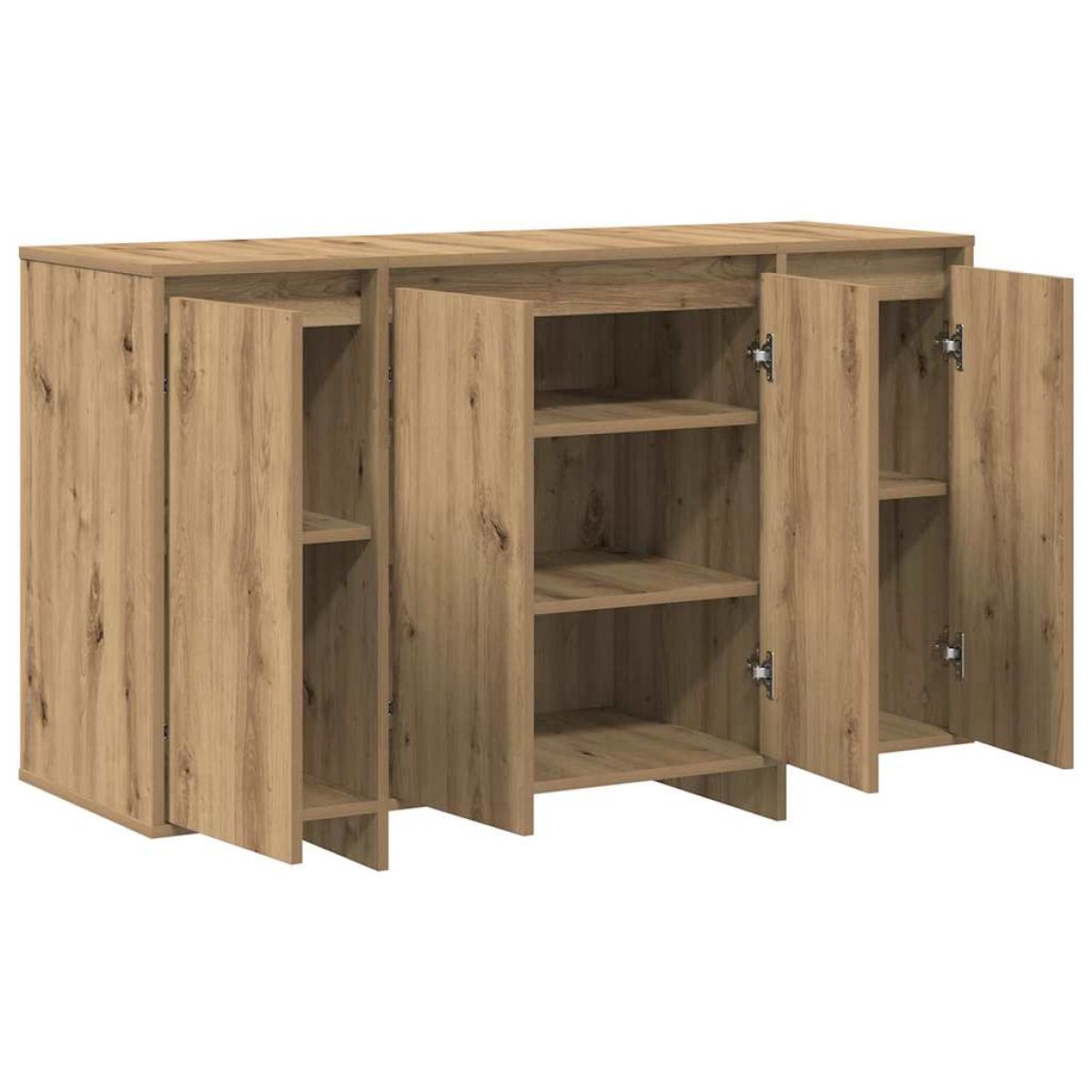 vidaXL Πλαϊνό γραφείο Artisan Oak 120 x 41 x 75 εκ. Επεξεργασμένο Ξύλο