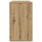vidaXL Πλαϊνό γραφείο Artisan Oak 120 x 41 x 75 εκ. Επεξεργασμένο Ξύλο