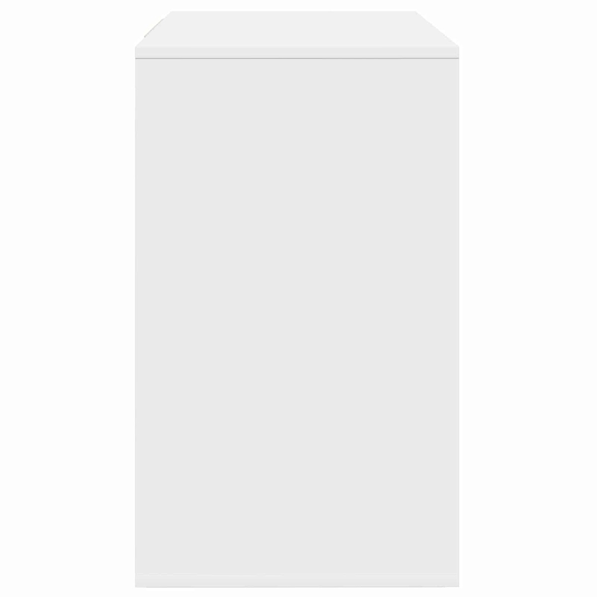 vidaXL Πλαϊνό γραφείο Λευκό 120 x 41 x 75 εκ. Επεξεργασμένο ξύλο