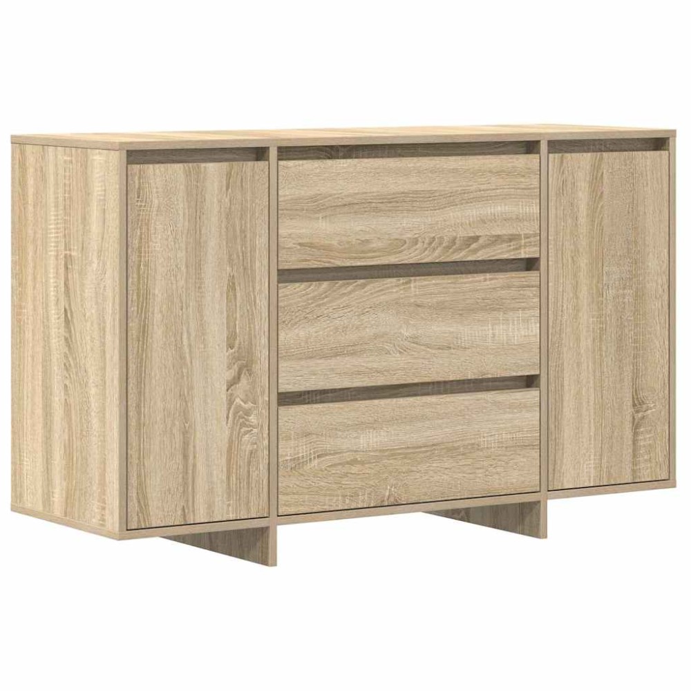 vidaXL Πλαϊνό γραφείο Δρύς Sonoma 120 x 41 x 75 εκ. Επεξεργασμένο Ξύλο