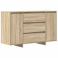 vidaXL Πλαϊνό γραφείο Δρύς Sonoma 120 x 41 x 75 εκ. Επεξεργασμένο Ξύλο