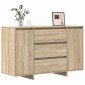 vidaXL Πλαϊνό γραφείο Δρύς Sonoma 120 x 41 x 75 εκ. Επεξεργασμένο Ξύλο