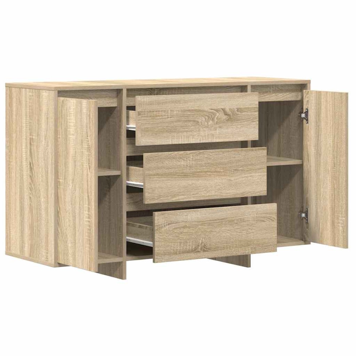vidaXL Πλαϊνό γραφείο Δρύς Sonoma 120 x 41 x 75 εκ. Επεξεργασμένο Ξύλο