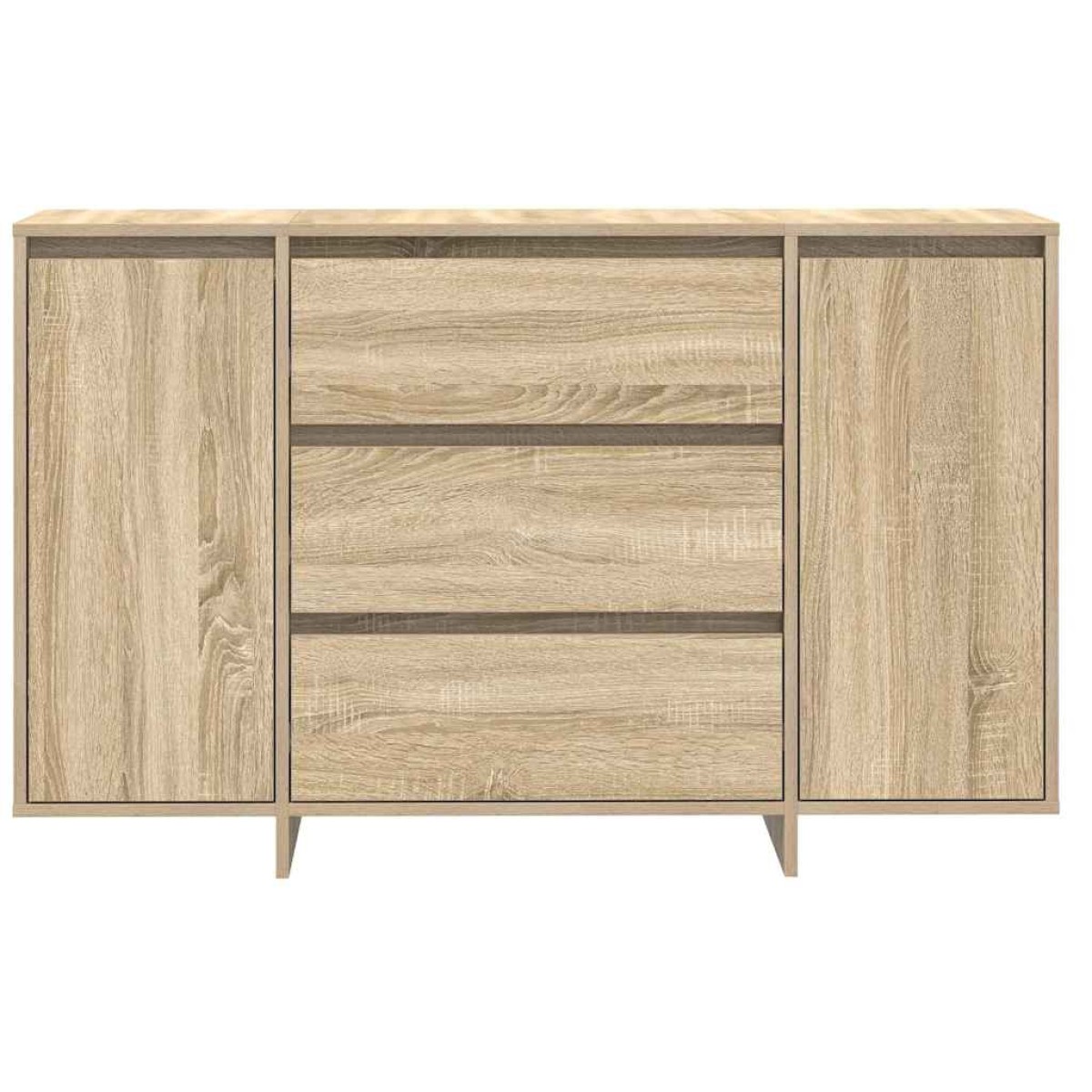 vidaXL Πλαϊνό γραφείο Δρύς Sonoma 120 x 41 x 75 εκ. Επεξεργασμένο Ξύλο
