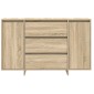 vidaXL Πλαϊνό γραφείο Δρύς Sonoma 120 x 41 x 75 εκ. Επεξεργασμένο Ξύλο