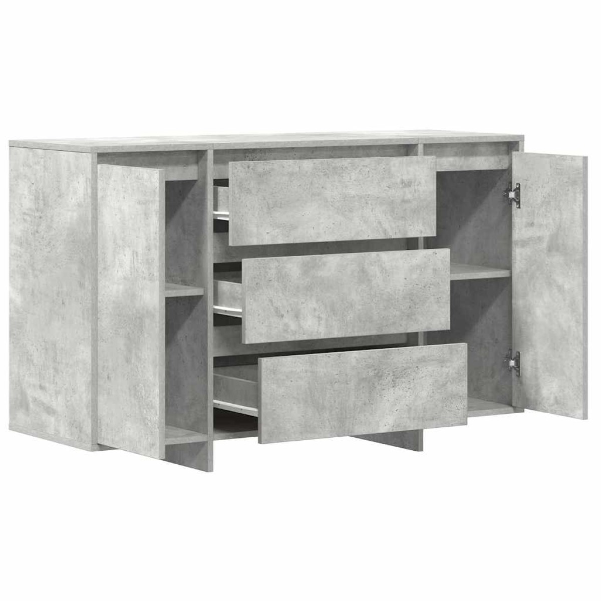vidaXL Πλαϊνό γραφείο Σκυρόδεμα Γκρι 120 x 41 x 75 εκ.