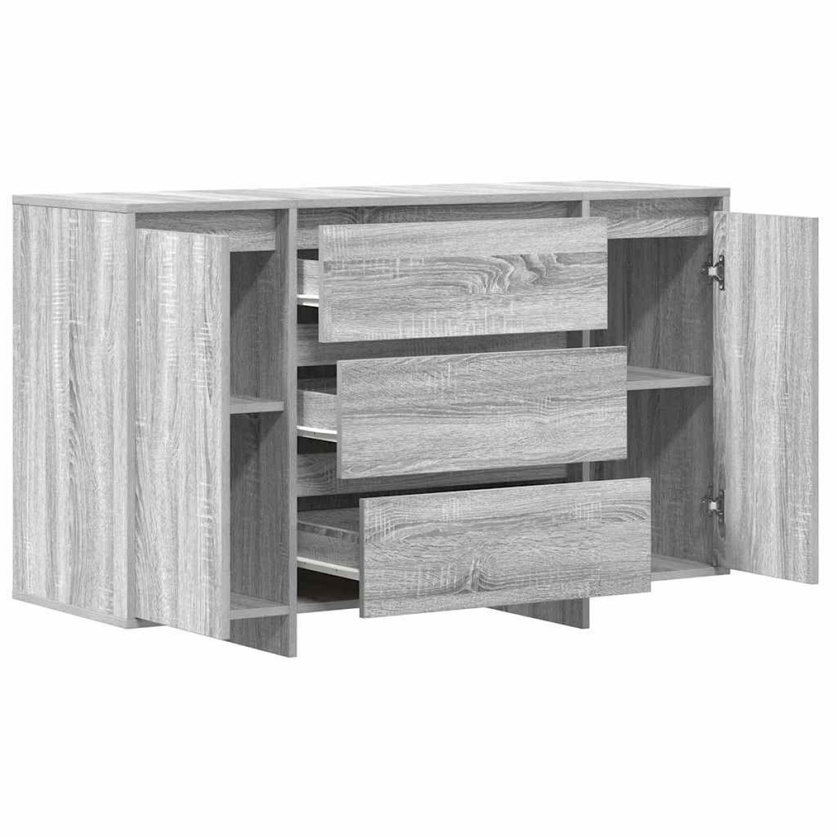 vidaXL Πλαϊνό γραφείο Γκρίζο Σονομα 120 x 41 x 75 εκ.