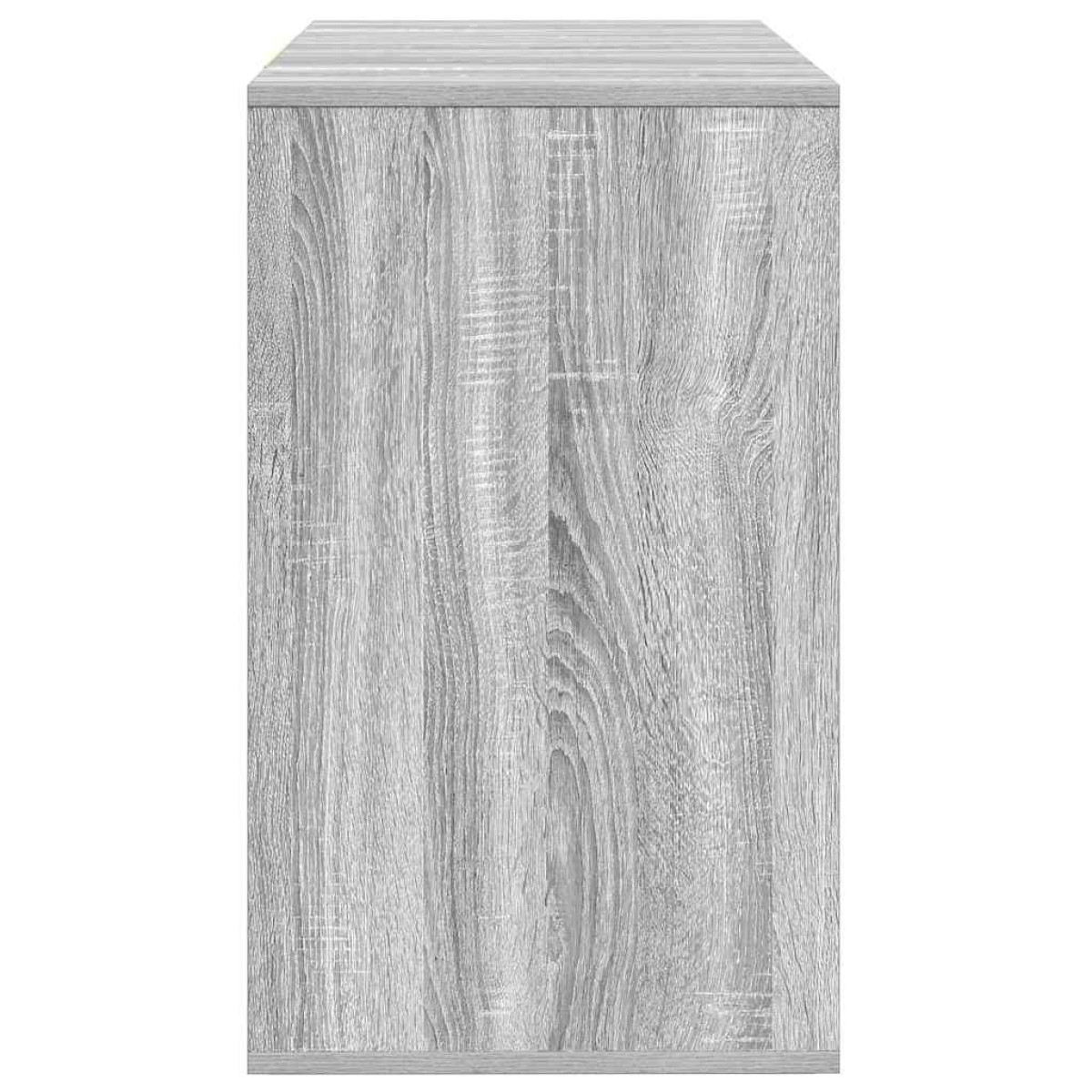 vidaXL Πλαϊνό γραφείο Γκρίζο Σονομα 120 x 41 x 75 εκ.
