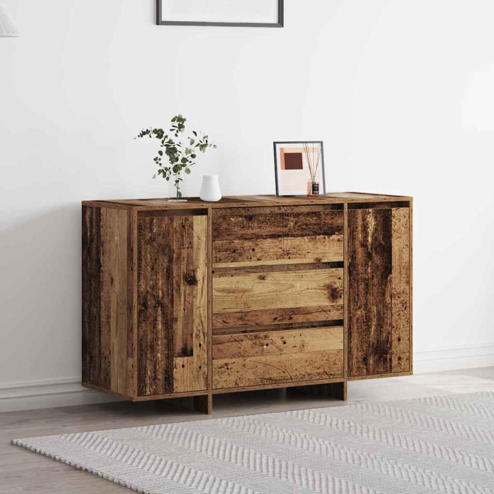 vidaXL Πλαϊνό γραφείο Παλιό ξύλο 120 x 41 x 75 εκ. Επεξεργασμένο Ξύλο