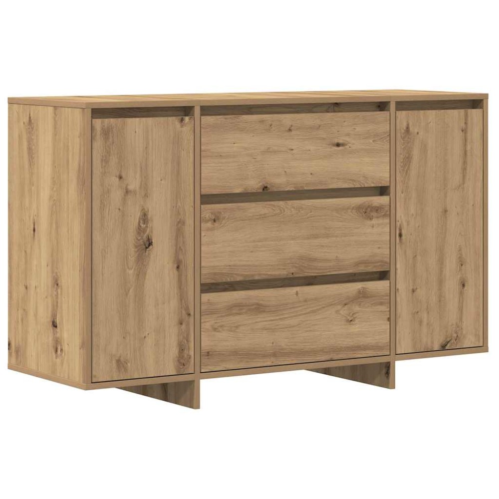 vidaXL Πλαϊνό γραφείο Artisan Oak 120 x 41 x 75 εκ. Επεξεργασμένο Ξύλο
