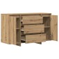 vidaXL Πλαϊνό γραφείο Artisan Oak 120 x 41 x 75 εκ. Επεξεργασμένο Ξύλο