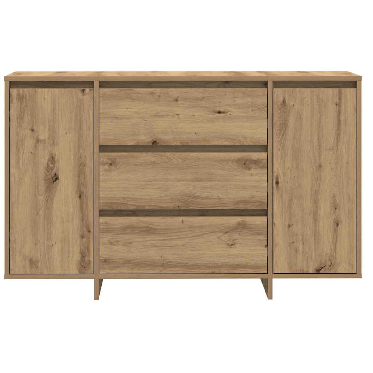 vidaXL Πλαϊνό γραφείο Artisan Oak 120 x 41 x 75 εκ. Επεξεργασμένο Ξύλο