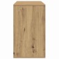 vidaXL Πλαϊνό γραφείο Artisan Oak 120 x 41 x 75 εκ. Επεξεργασμένο Ξύλο