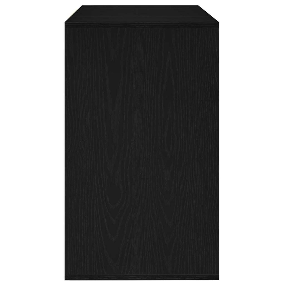 vidaXL Πλαϊνό γραφείο Μαύρη Οξυά 120 x 41 x 75 εκ. Επεξεργασμένο Ξύλο