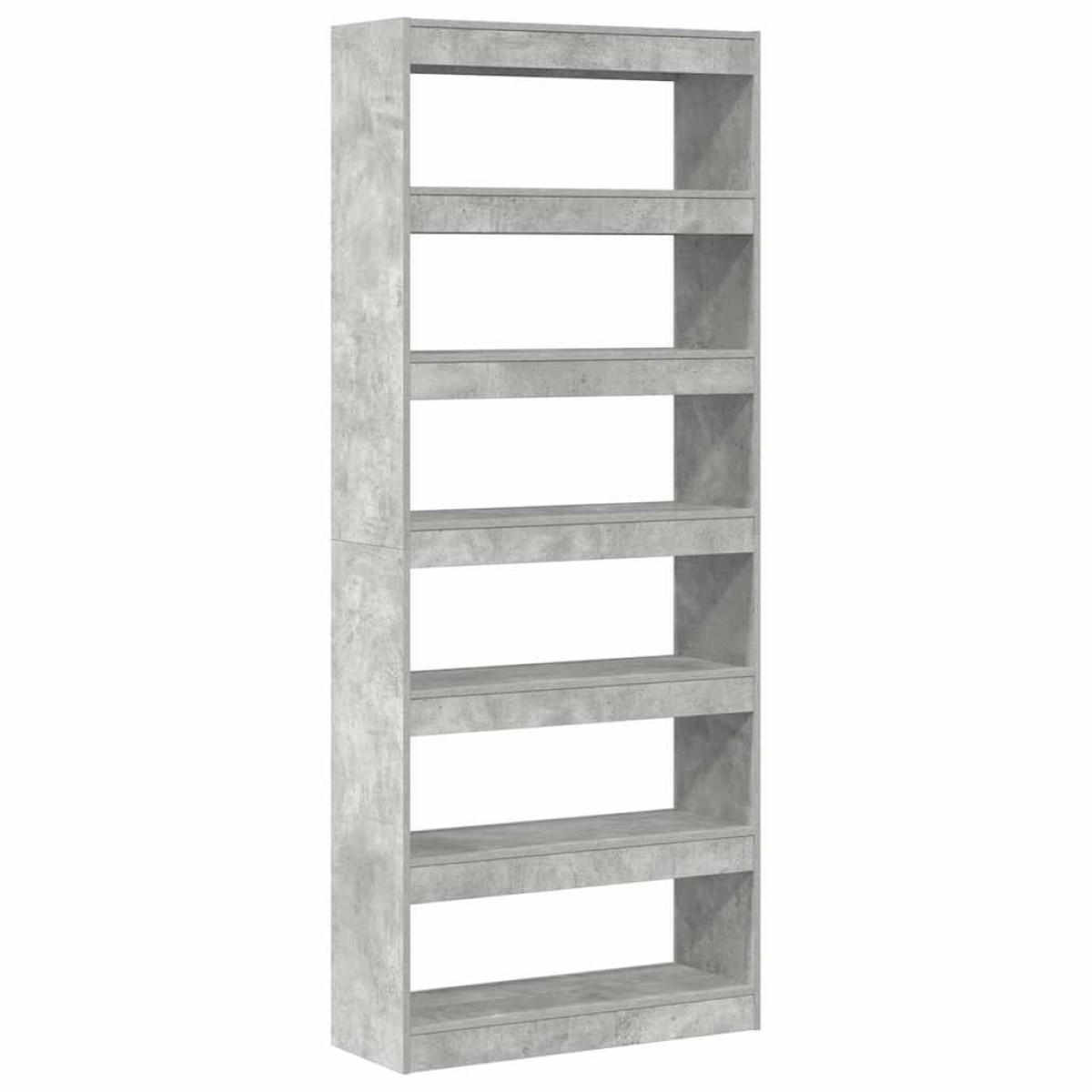 vidaXL Βιβλιοθήκη 6 επιπέδων 80 x 30 x 198 εκ Επεξεργασμένο Ξύλο