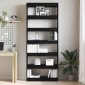 vidaXL Βιβλιοθήκη 6 επιπέδων 80 x 30 x 198 εκ Επεξεργασμένο Ξύλο
