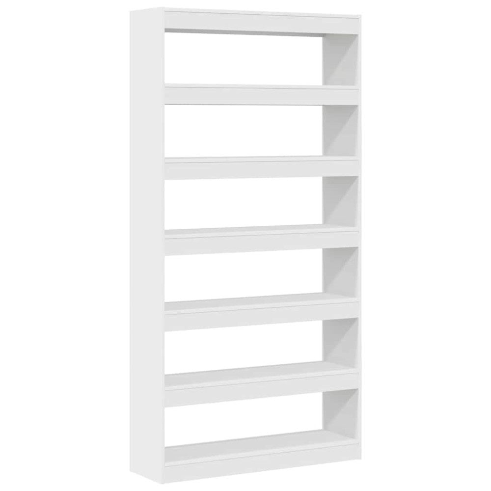 vidaXL Βιβλιοθήκη 6 επίπεδα 100 x 30 x 198 εκ. Επεξεργασμένο Ξύλο