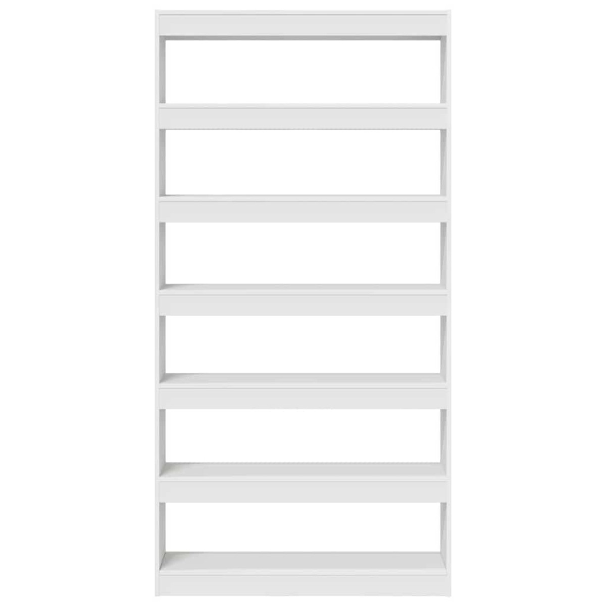 vidaXL Βιβλιοθήκη 6 επίπεδα 100 x 30 x 198 εκ. Επεξεργασμένο Ξύλο