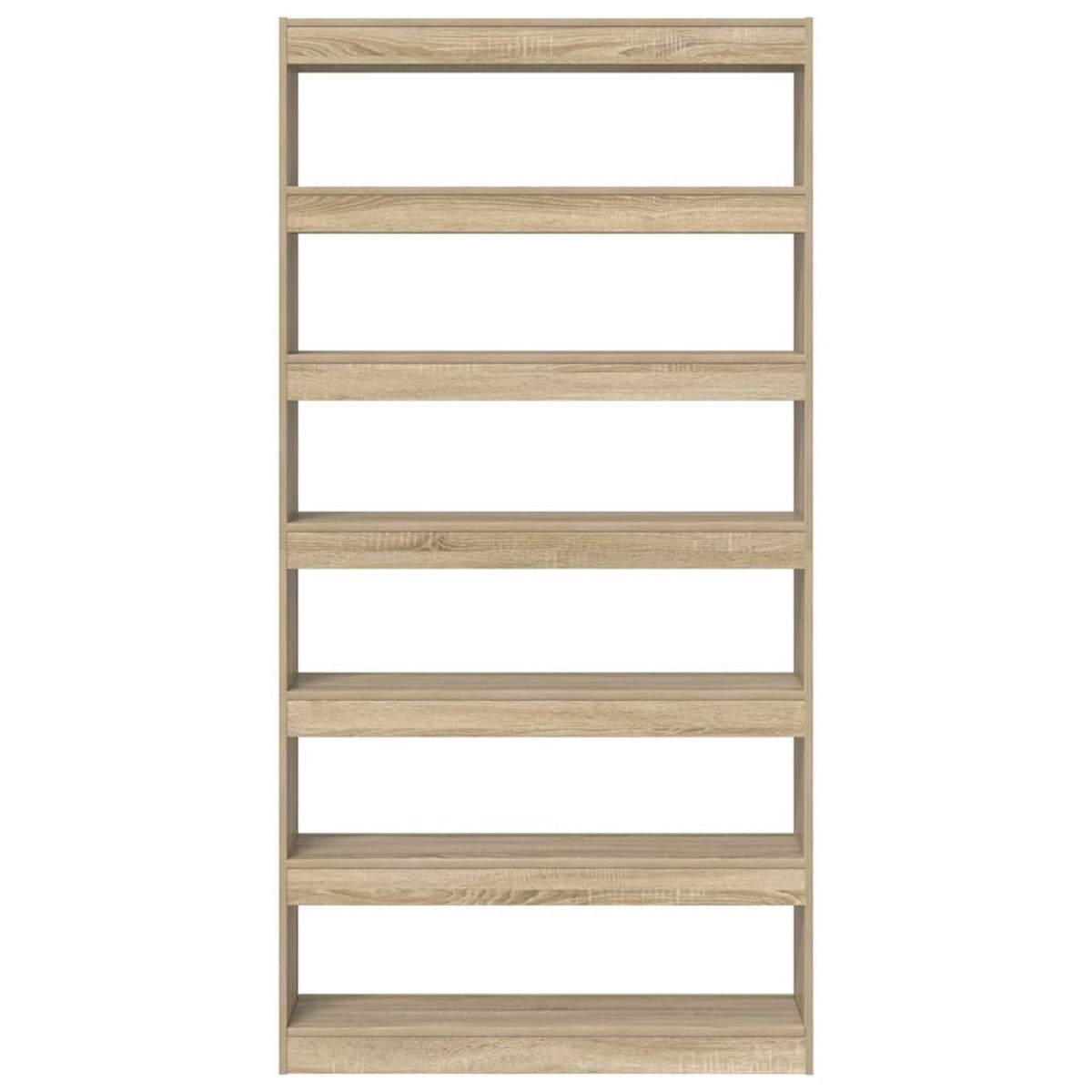 vidaXL Βιβλιοθήκη 6 επίπεδα 100 x 30 x 198 εκ. Επεξεργασμένο Ξύλο