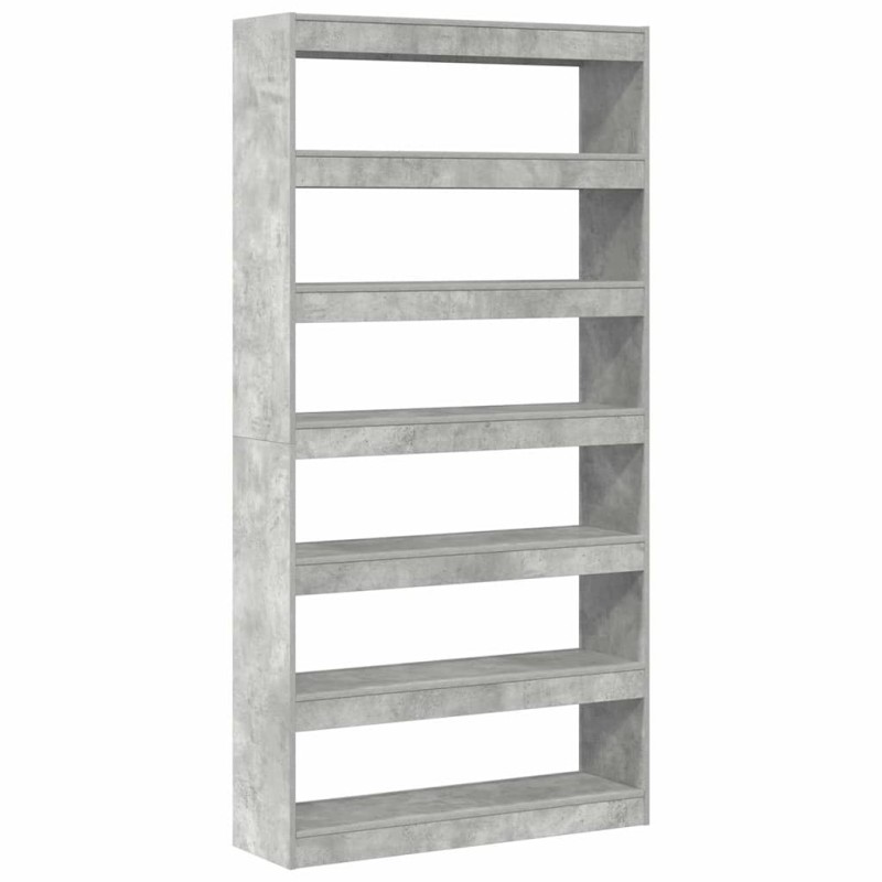vidaXL Βιβλιοθήκη 6 επίπεδα 100 x 30 x 198 εκ. Επεξεργασμένο Ξύλο