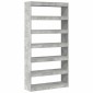 vidaXL Βιβλιοθήκη 6 επίπεδα 100 x 30 x 198 εκ. Επεξεργασμένο Ξύλο