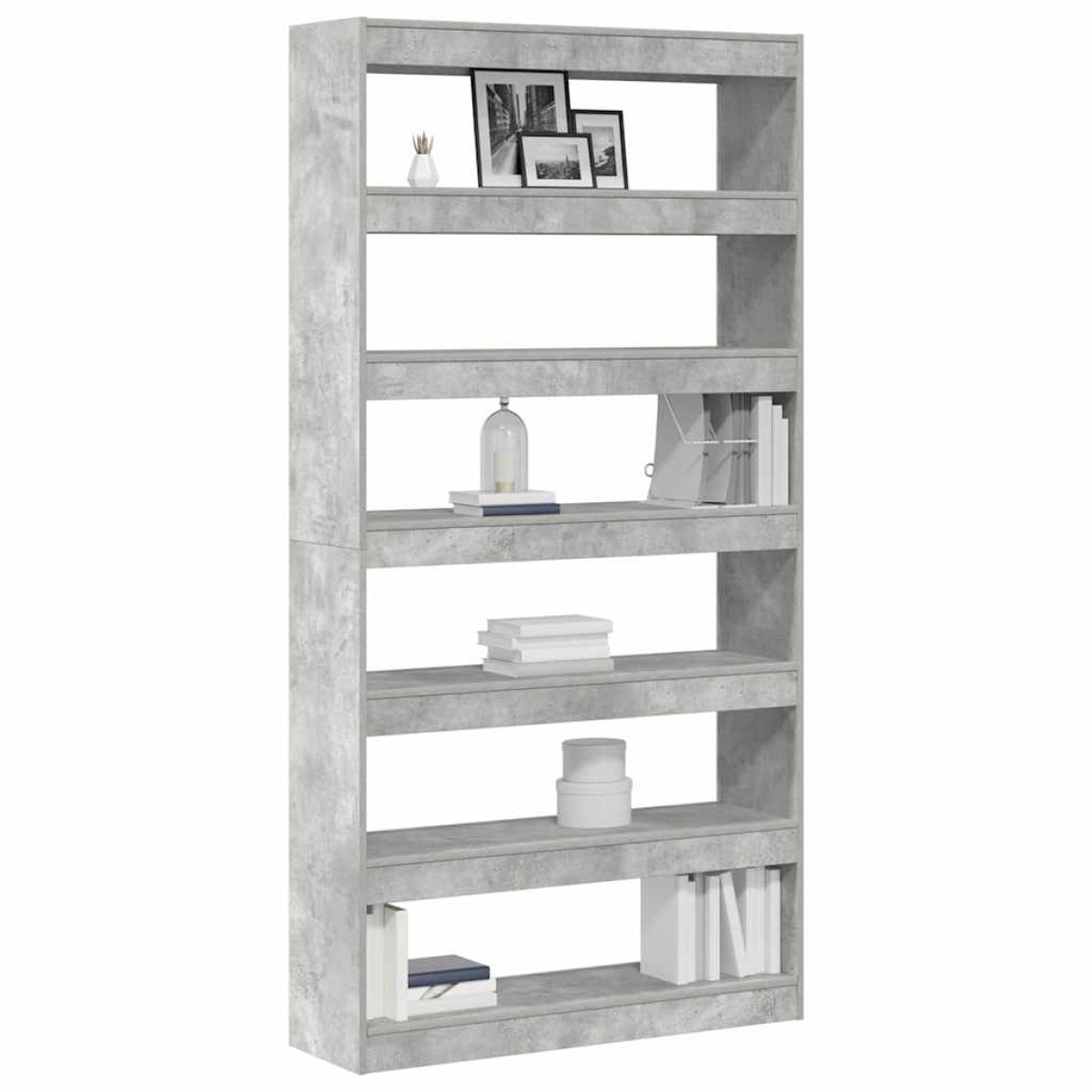 vidaXL Βιβλιοθήκη 6 επίπεδα 100 x 30 x 198 εκ. Επεξεργασμένο Ξύλο