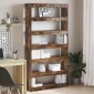 vidaXL Βιβλιοθήκη 6 επίπεδα 100 x 30 x 198 εκ. Επεξεργασμένο Ξύλο