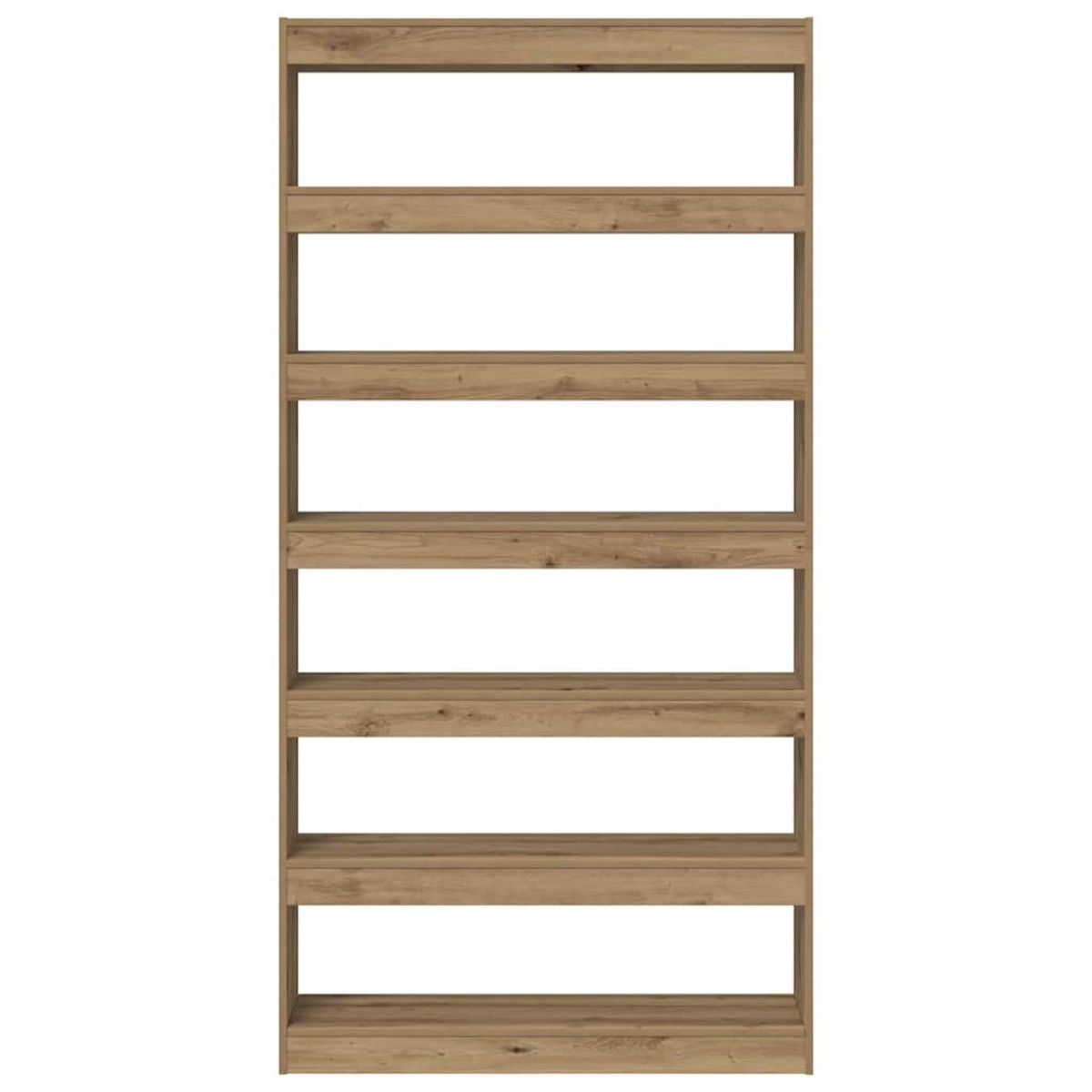 vidaXL Βιβλιοθήκη 6 επίπεδα 100 x 30 x 198 εκ. Επεξεργασμένο Ξύλο