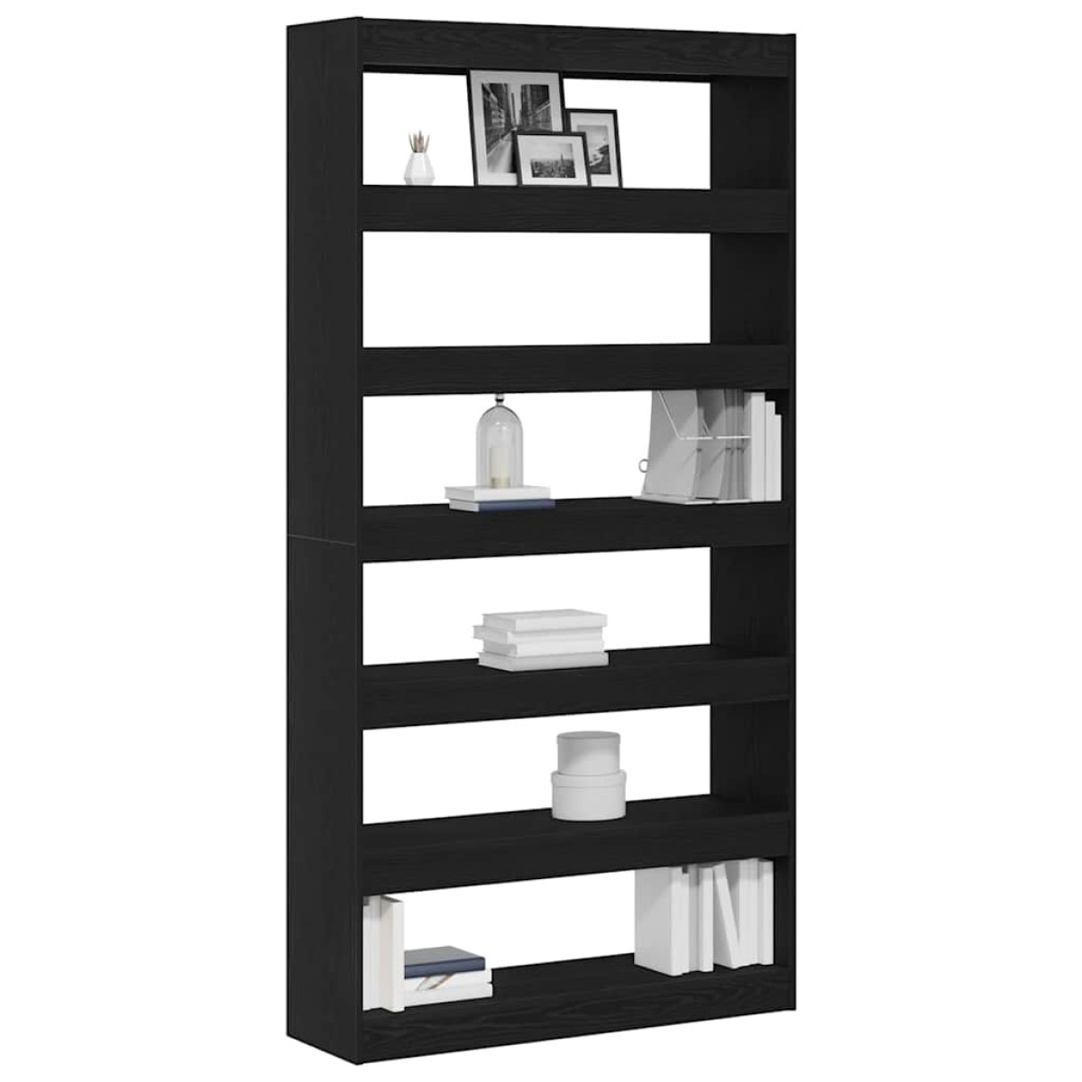 vidaXL Βιβλιοθήκη 6 επίπεδα 100 x 30 x 198 εκ. Επεξεργασμένο Ξύλο