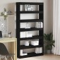 vidaXL Βιβλιοθήκη 6 επίπεδα 100 x 30 x 198 εκ. Επεξεργασμένο Ξύλο