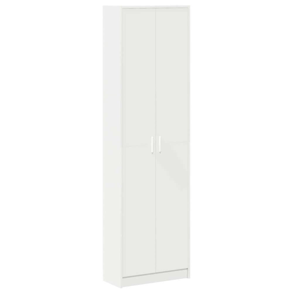 vidaXL Ντουλάπι Λευκό 55 x 25 x 189 εκ. Επεξεργασμένο Ξύλο