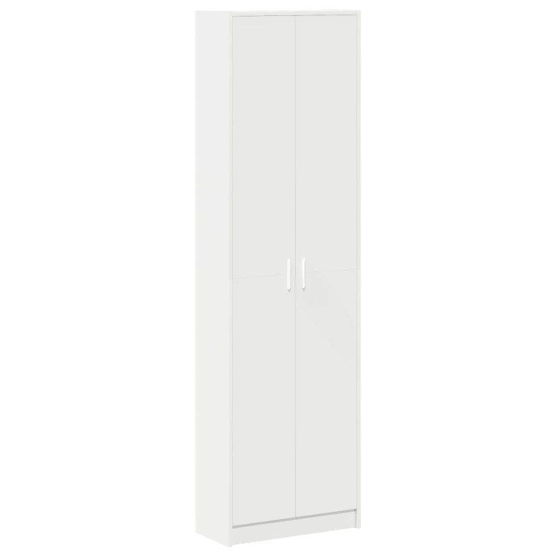 vidaXL Ντουλάπι Λευκό 55 x 25 x 189 εκ. Επεξεργασμένο Ξύλο