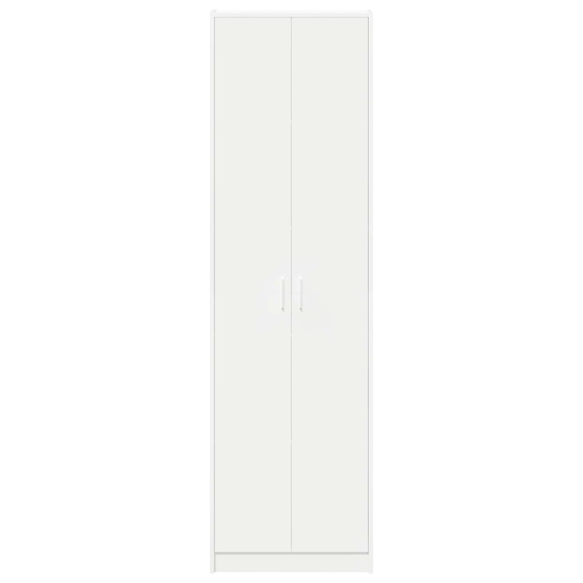 vidaXL Ντουλάπι Λευκό 55 x 25 x 189 εκ. Επεξεργασμένο Ξύλο